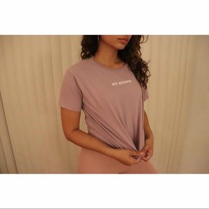 Soft H&M Lavender tee